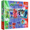 Puzzle 3+ Nocni wojownicy 2w1 48 i 30 elementów - 1