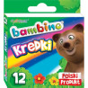 Bambino Kredki świecowe 12 kolorów - 2