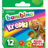 Bambino Kredki świecowe 12 kolorów - 3
