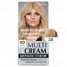 Multi Cream Metallic Color Farba do włosów 28 Bardzo Jasny Perłowy Blond - 1