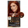Multi Cream Color Farba do włosów 44 Intensywna Miedź - 1