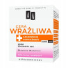 AA Cera Wrażliwa Kojenie Pdrażnień Krem półtłusty do każdego rodzaju cery 24 h bezzapachowy 50ml - 2