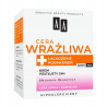 AA Cera Wrażliwa Kojenie Pdrażnień Krem półtłusty do każdego rodzaju cery 24 h bezzapachowy 50ml - 3