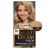 Multi Cream Color Farba do włosów 31 Piaskowy Blond - 1