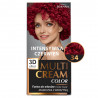Multi Cream Color Farba do włosów 34 Intensywna Czerwień - 1