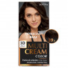 Multi Cream Color Farba do włosów 39,5 Herbaciany Brąz - 1