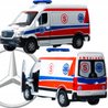Welly 1:34 Model Karetka pogotowia Mercedes-Benz Spinter - 2